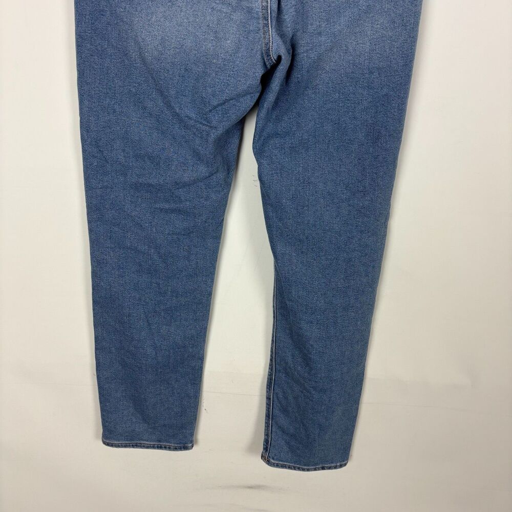 American Eagle Stretch Mom Jean Women’s 10 Long Distressed High Rise - Picture 4 of 8